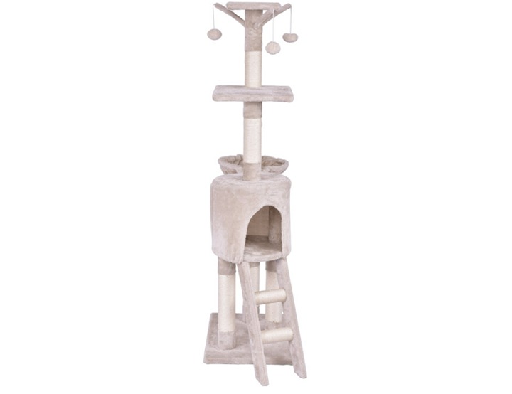 56 Inch Condo Scratching Posts Ladder Cat Play Tree Cat Tree Condo Scratching L1