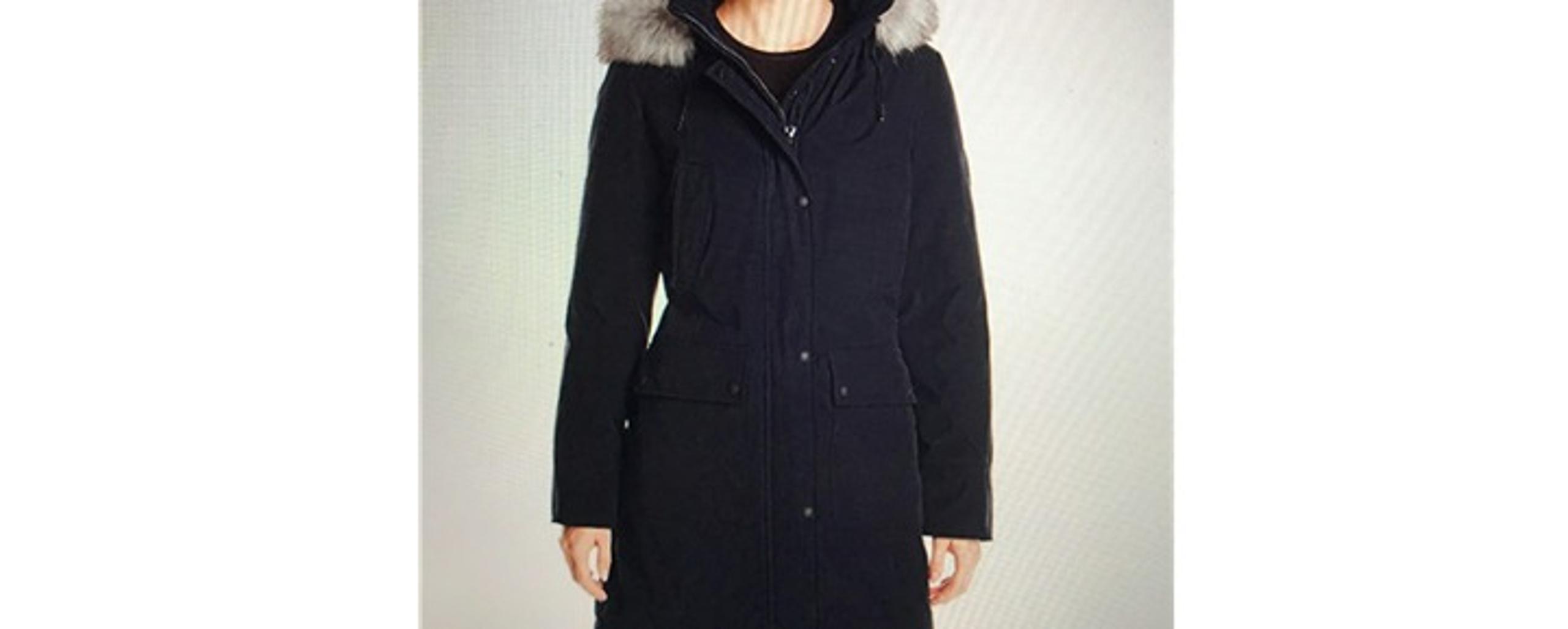Calvin Klein Women's Parka Navy Sz Small