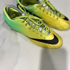 NIKE MERCURIAL VELOCE FG SOCCER BOOTS CLEATS 555447-703 2013 US 8.5 MENS
