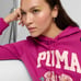 Pink Floral Hoodie
