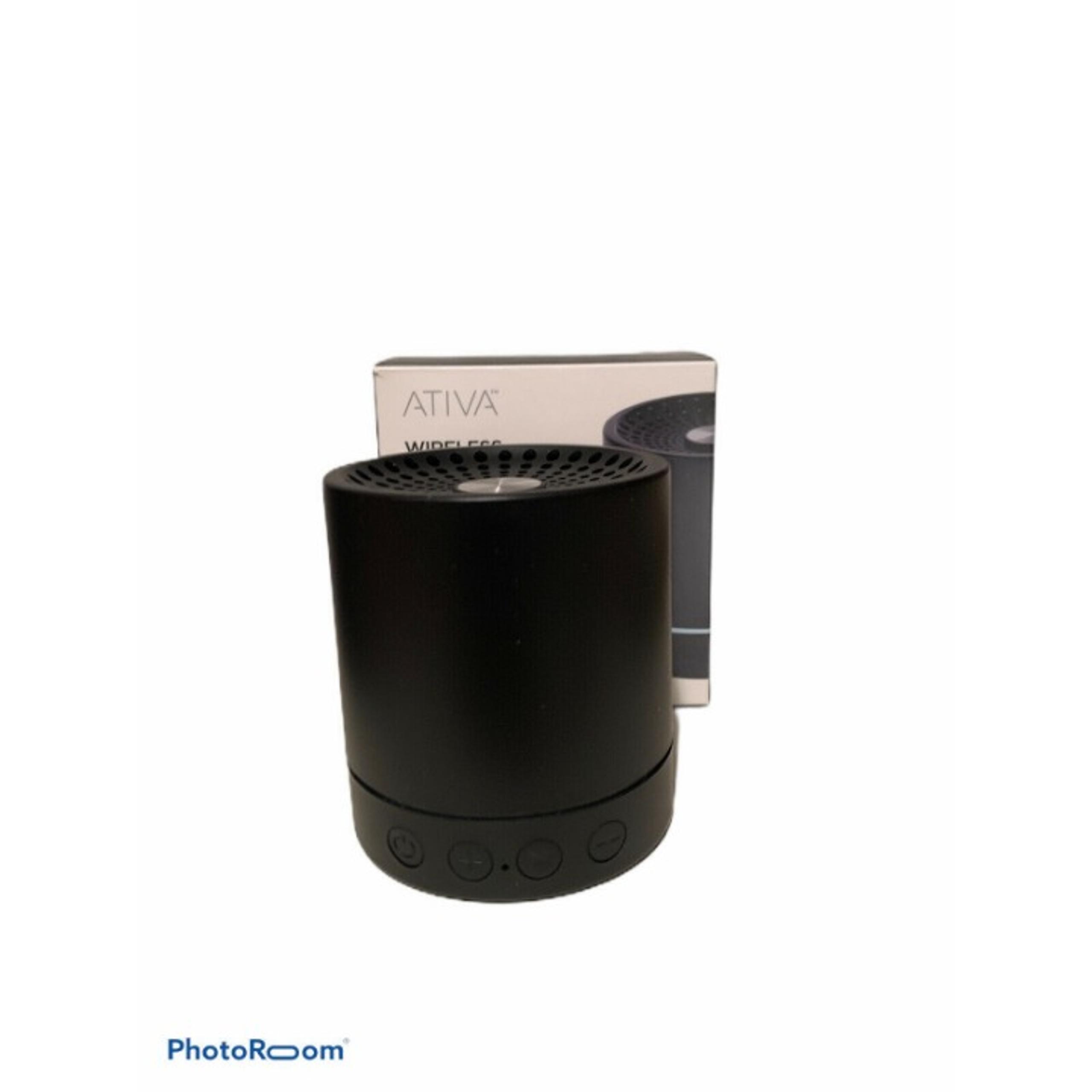 Wireless Bluetooth Speaker (Black) - Ativa