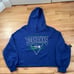 Seattle Seahawks NFL Women’s Crop Hoodie Sweatshirt Junk Food Clothing NWT