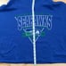 Seattle Seahawks NFL Women’s Crop Hoodie Sweatshirt Junk Food Clothing NWT