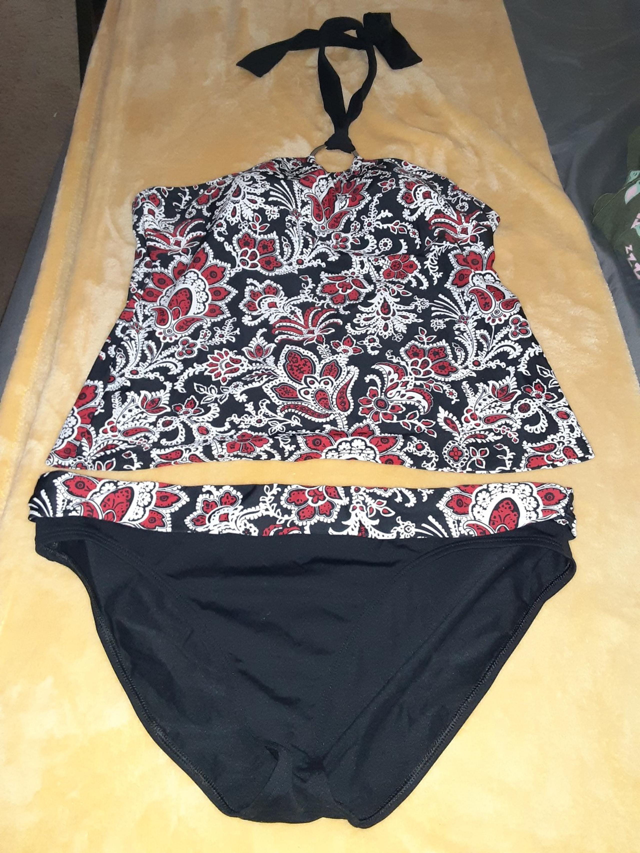 womens size large 14/16, Chaps two piece swimsuit