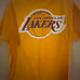 Majestic Los Angeles Lakers Kobe Bryant Player Tee Yellow Medium
