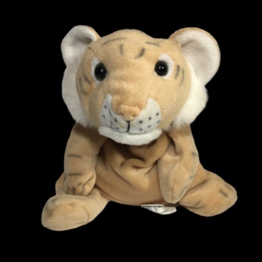 Ganz Tuff Tiger Awesome Toss 'ems Bean Bag Floppy Beanie Plush Toy RARE VHTF 9