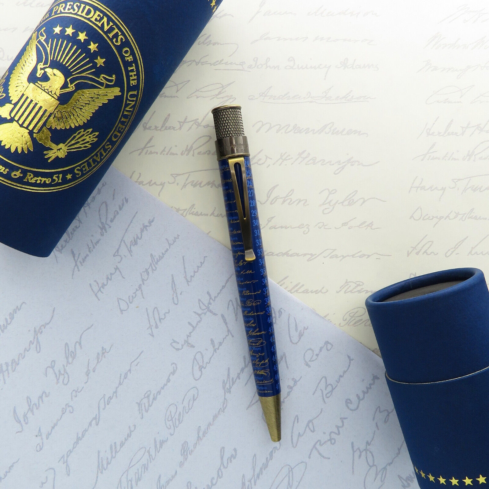 * NEW * Retro 51 Tornado 2025 Num Ed Presidential Signatures (1 - 47) Rollerball