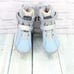 Jackson Kids Blue Nylon Lace Up Comfort Adjustable Ice Skate Shoes Size 1-3