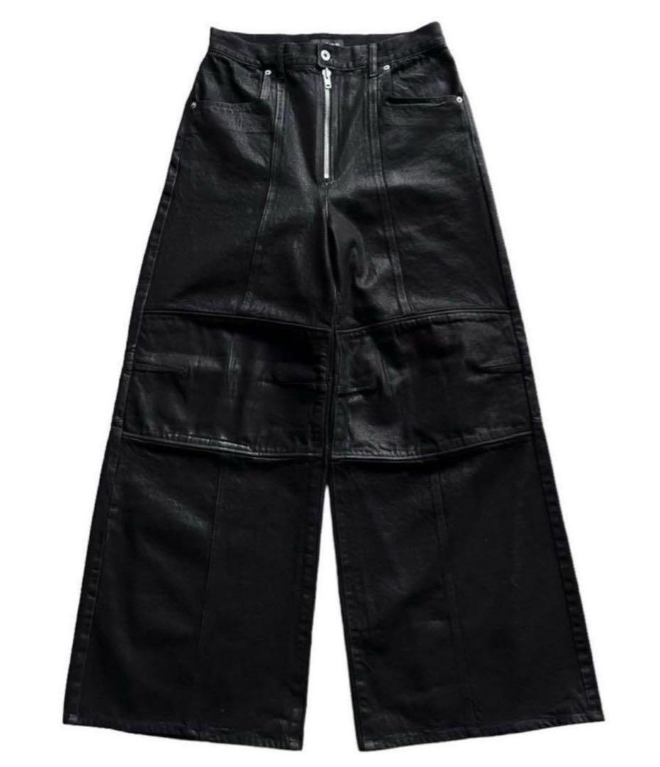 激安超安値 No Mass Production Baggy Moto Denim Cargo パンツ