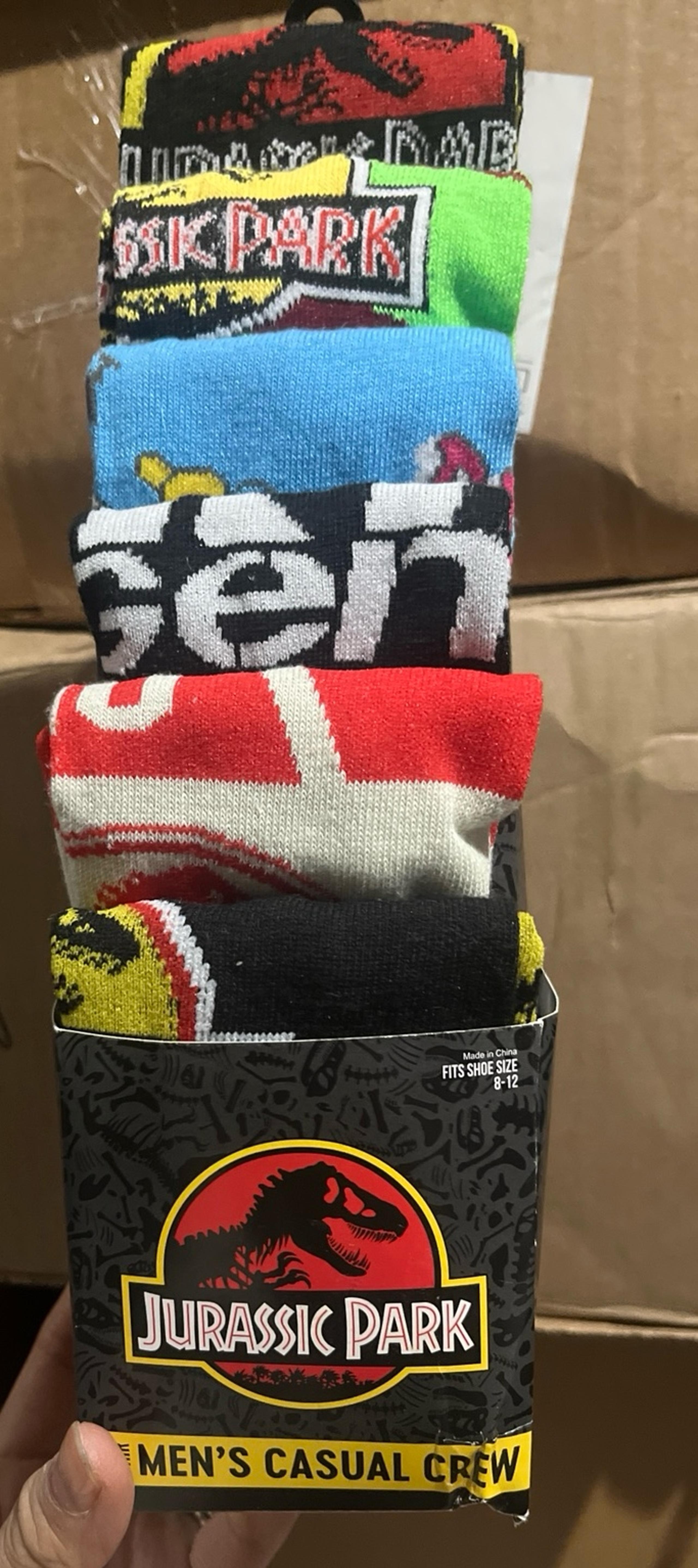 Jurassic Park Socks