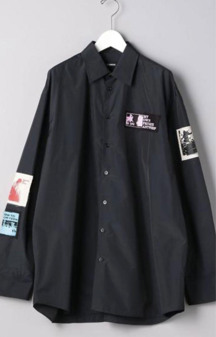 Raf Simons Patch Shirt Black