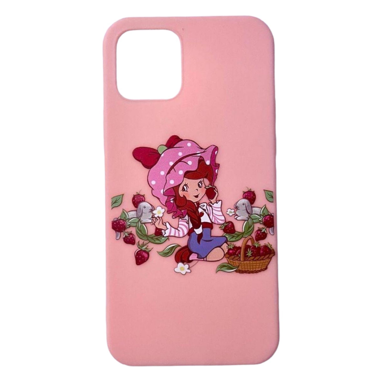 New Romwe Strawberry Shortcake Pink Phone Case - iPhone 12 Pro or 13 New Romwe Strawberry Shortcake Pink Phone Case - iPhone 12 Pro or 13