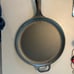 Cast Iron Comal Pizza Pan with a Long Handle 12-Inch