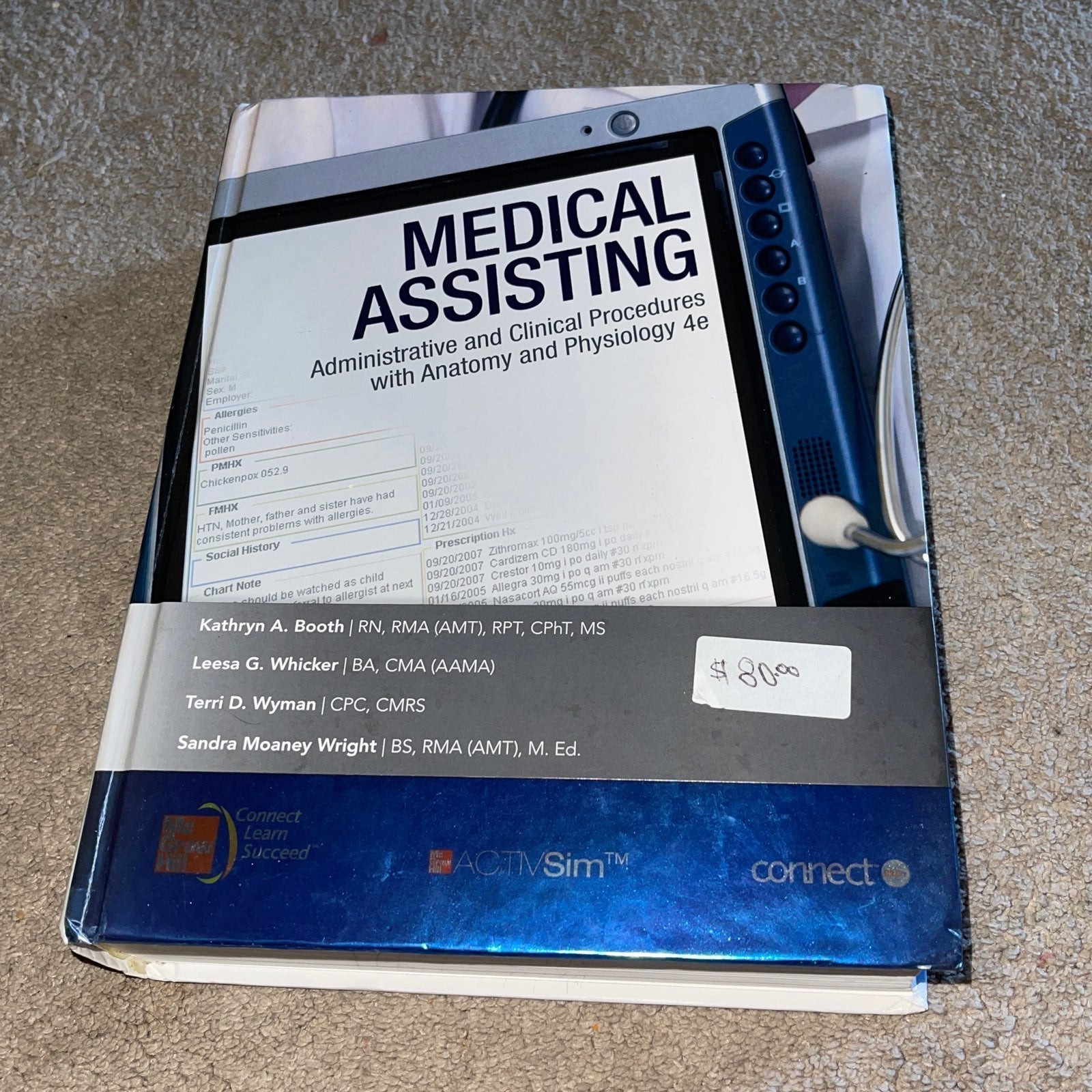 Medical Assisting Mc Graw Hill book