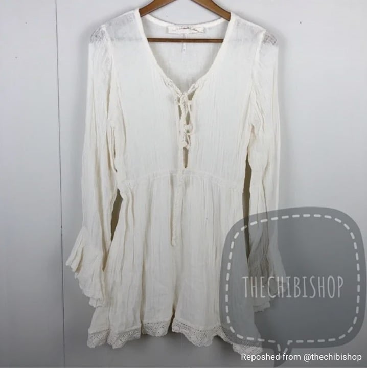 Jen's Pirate Booty (Running Stream) lace front coverup dress xs/s