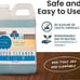 Teak Cleaner & Brightener - Restore Wood, No Oil, Pre-Finish Formula