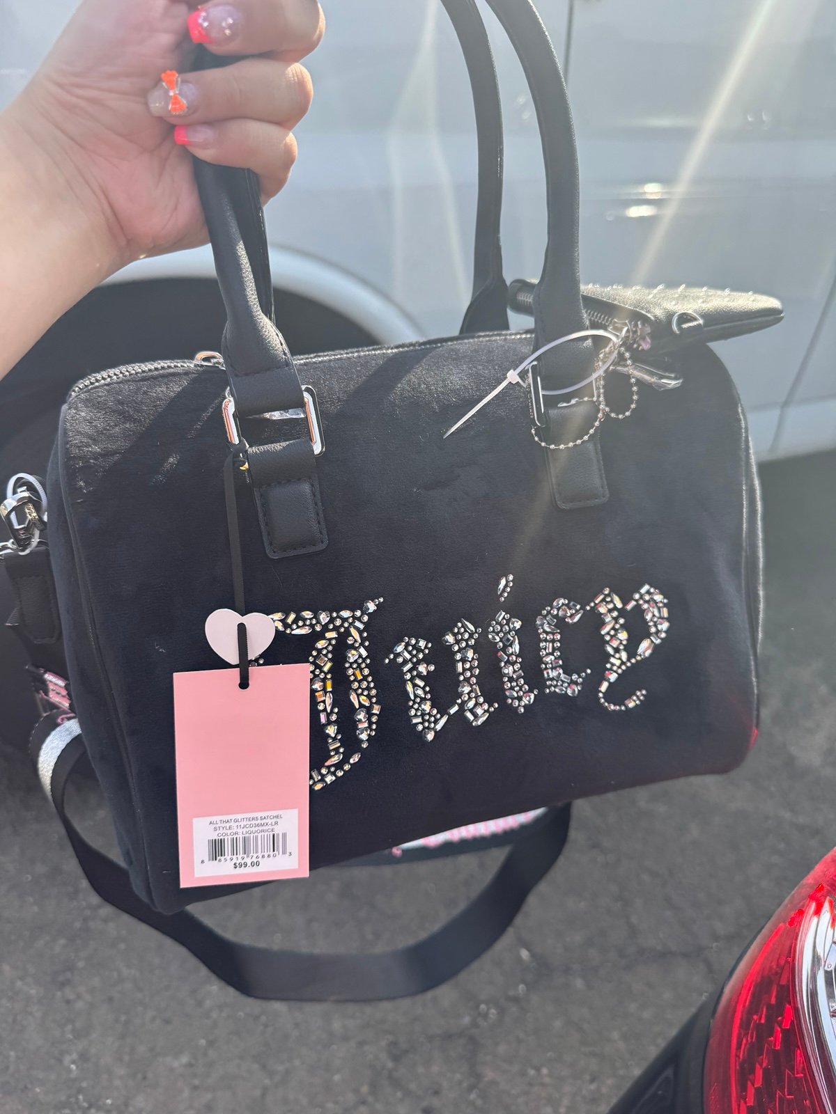 Juicy couture ALL THAT GLITTERS SATCHEL