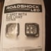 3 led spot light with side light