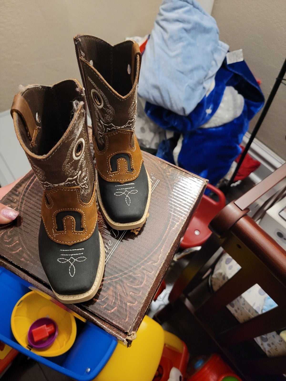 Baby boy cowboy boots