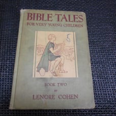 Antique 1936 Jewish Religious Book BIBLE
