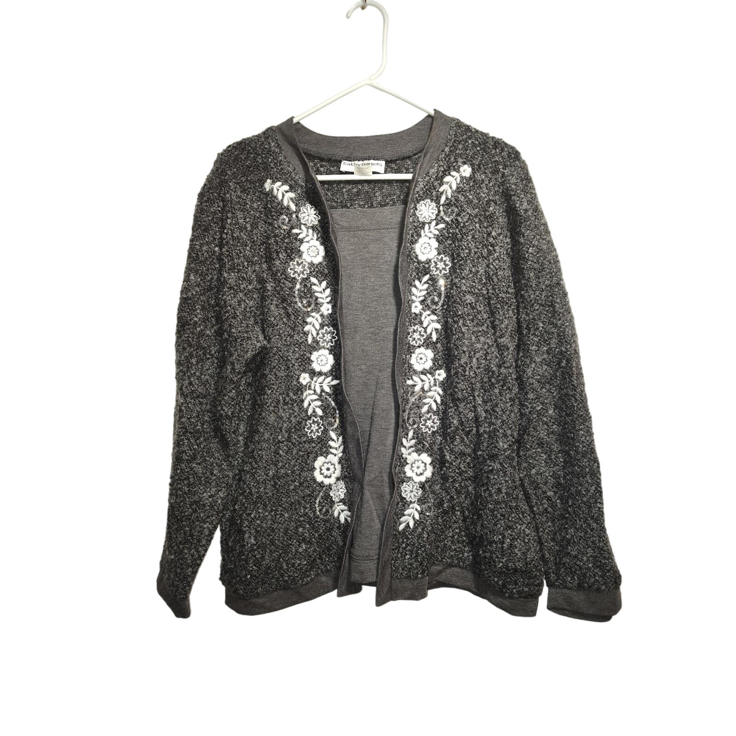 Cathy Daniels Women's Sweater Size Large