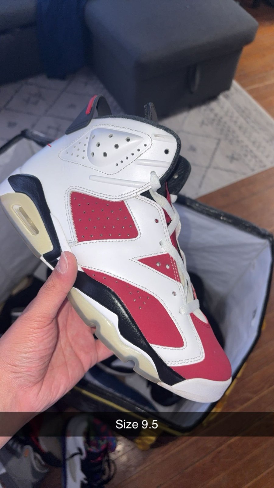 Jordan 6 carmine
