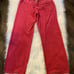 VTG Juicy Couture Size XL Pink Terry Cloth Athletic Track Pants Flared