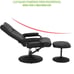Recliner Office Chair Ergonom Seat Swivel with Ottoman