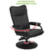 Recliner Office Chair Ergonom Seat Swivel with Ottoman
