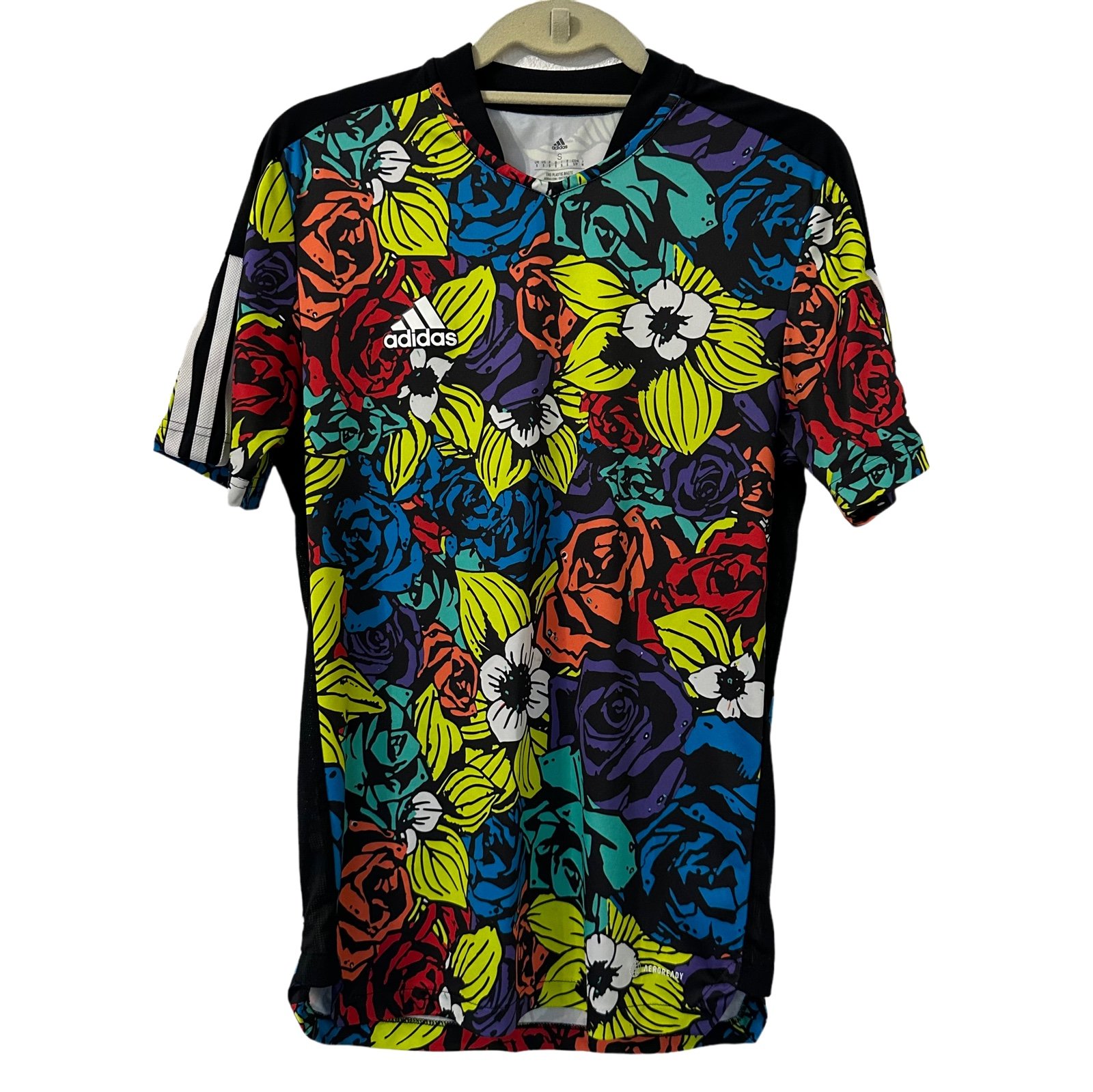 Adidas Originals Men’s Sporty Tiro Soccer Floral Shirt And Pant Set Size S