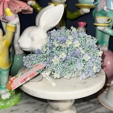 Easter floral bunny