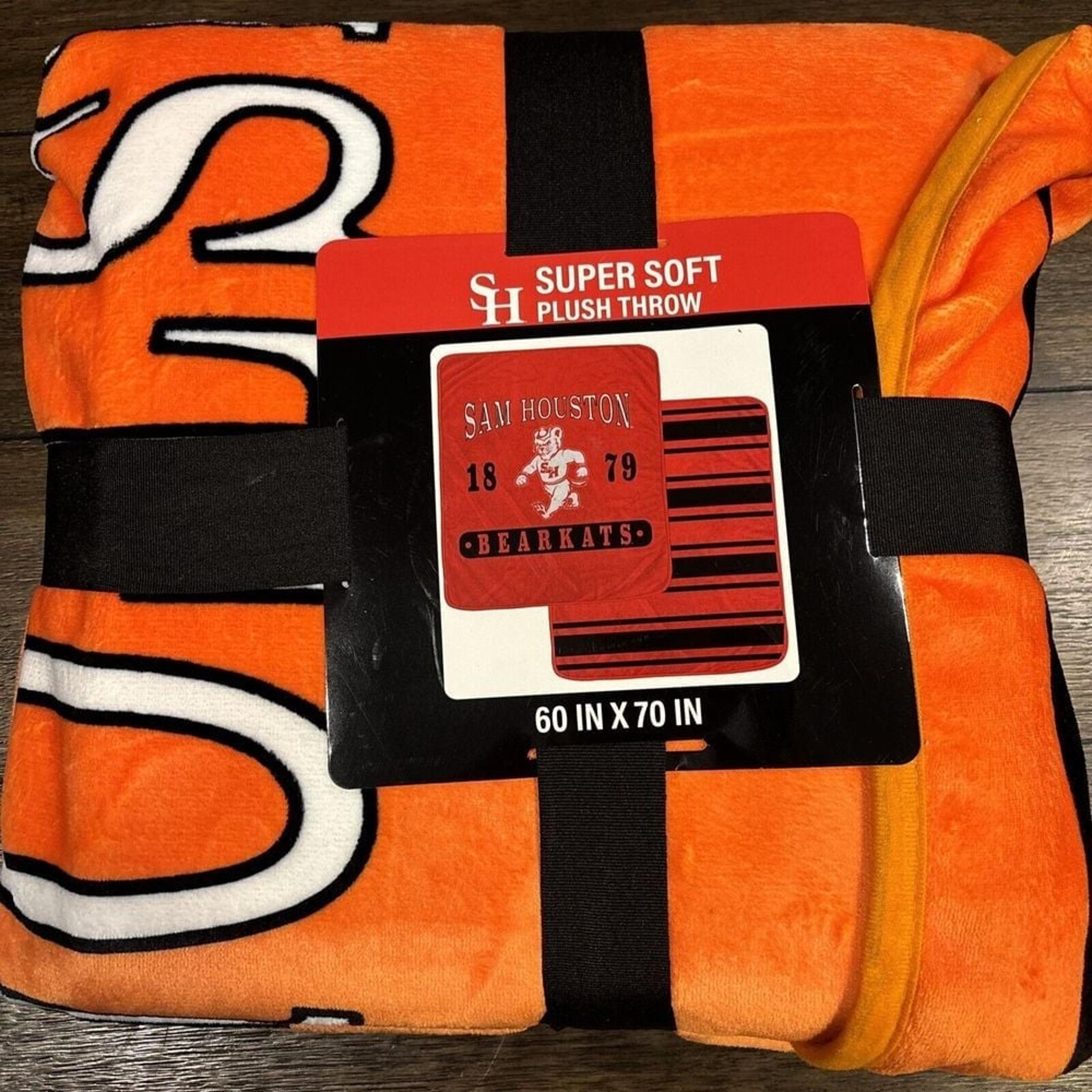 Sam Houston Bearkats  NCAA Super Soft Plush Throw Blanket 60" X 70" Pegasus