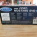 RARE WELLY 1986 FORD MUSTANG SVO RED 1/18 DIECAST CAR