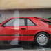 RARE WELLY 1986 FORD MUSTANG SVO RED 1/18 DIECAST CAR