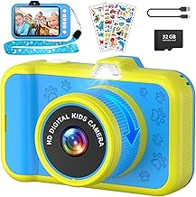 Kids Camera, Kids Digital Camera 3.5 Inch Screen with Rotating 10X Zoom Lens 1