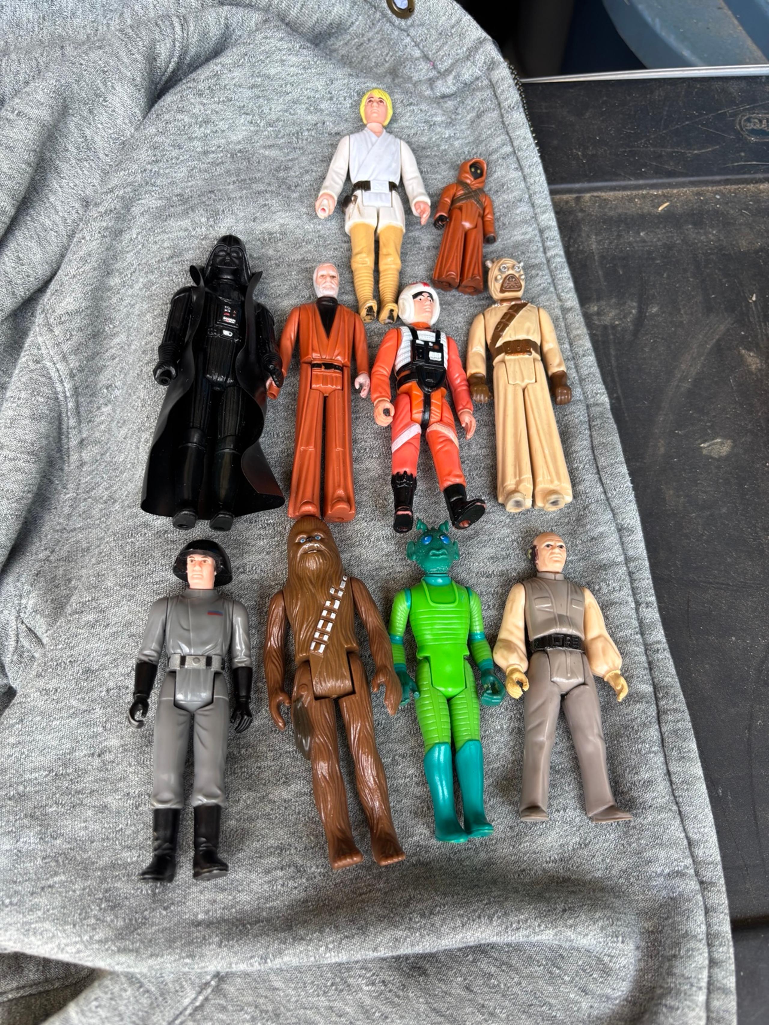 Vintage Star Wars action figures Hong Kong