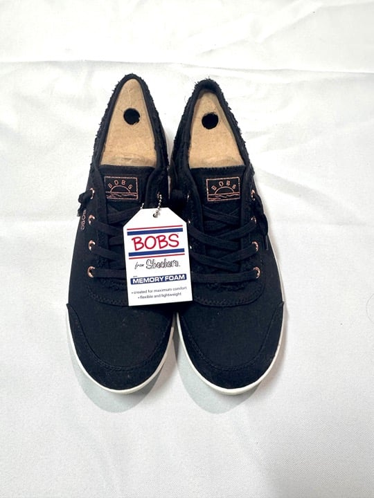 BOBS B Cute Black Slip On Shoes