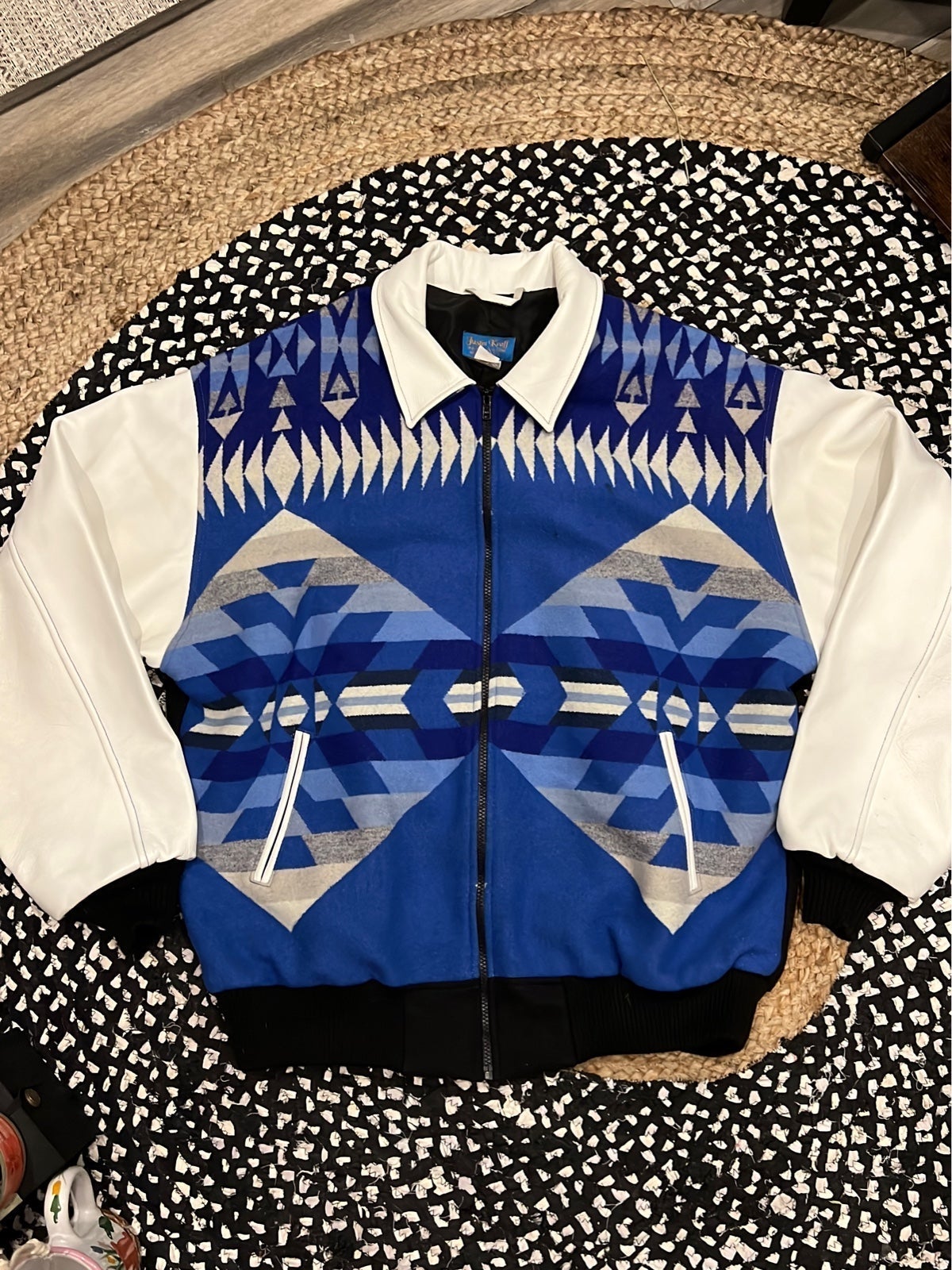 Vintage Pendleton Wool Blend Print Coat * shops