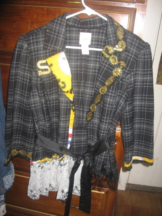 Womens Pittsburgh Steelers steampunk jac