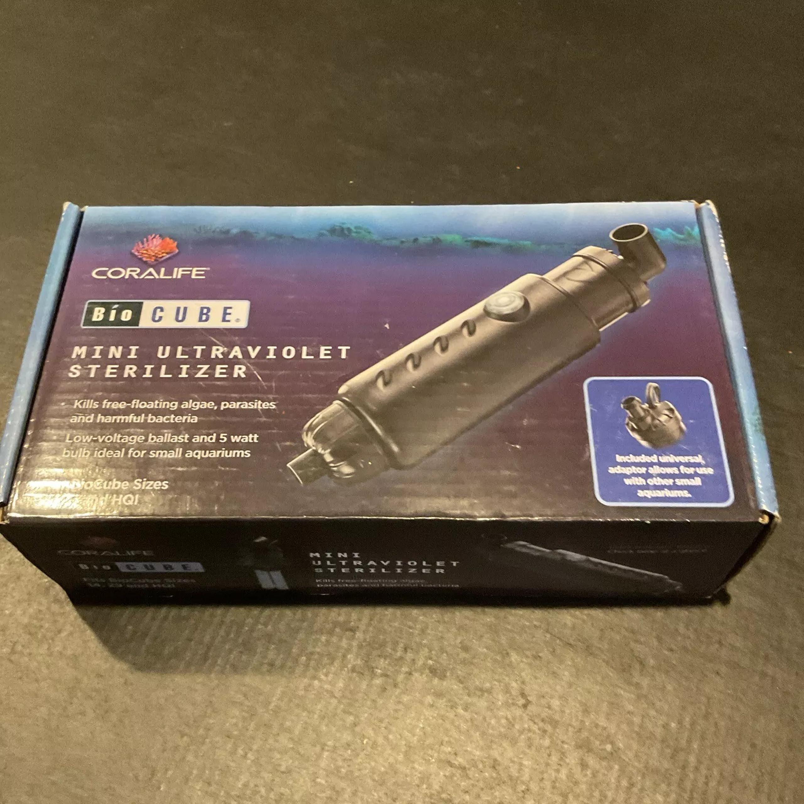 Coralife Mini Ultraviolet Sterilizer V2 -BIOCUBE