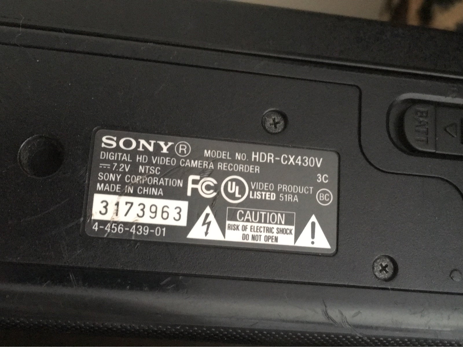 HDR-CX430V on sale Sony Handycam