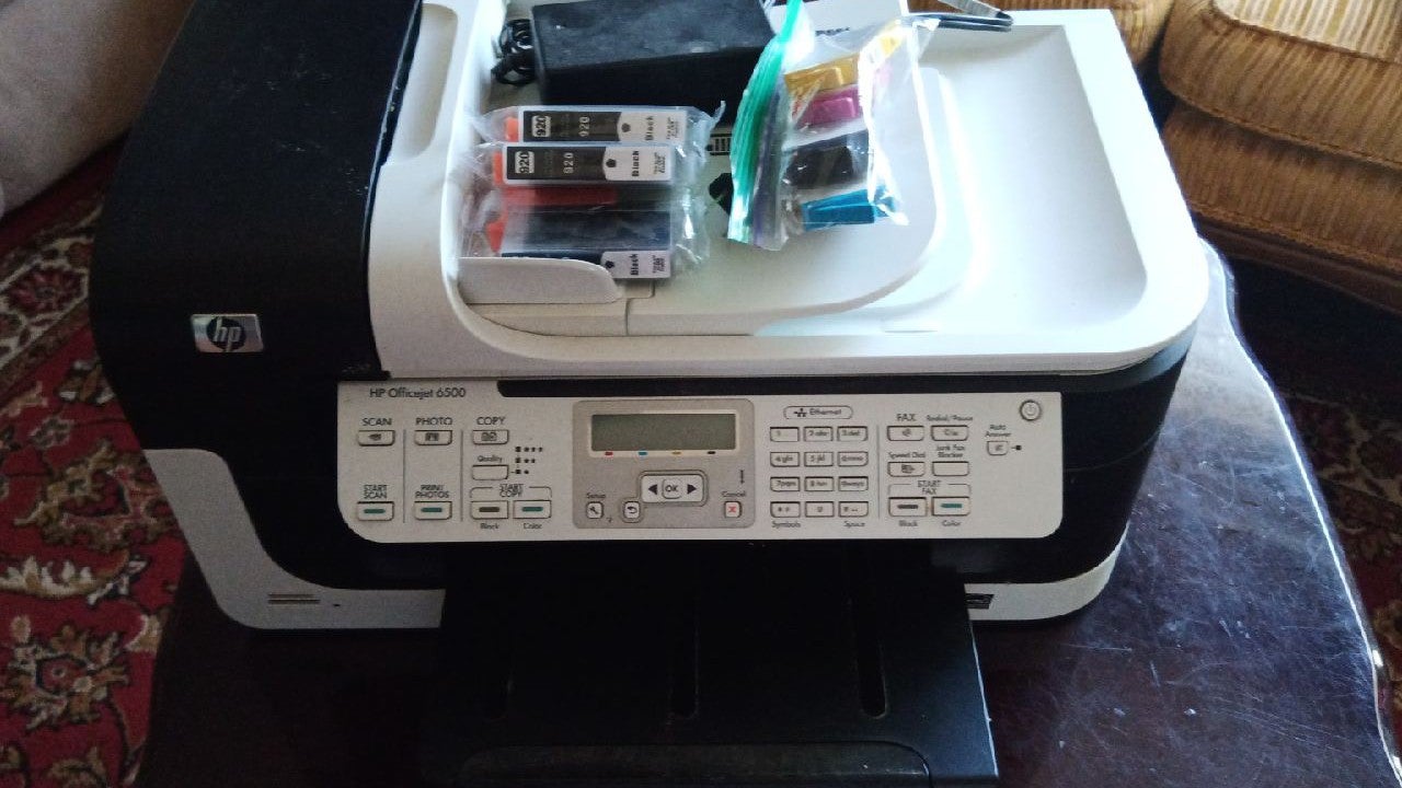 HP officejet 6500 plus black ink cartrid