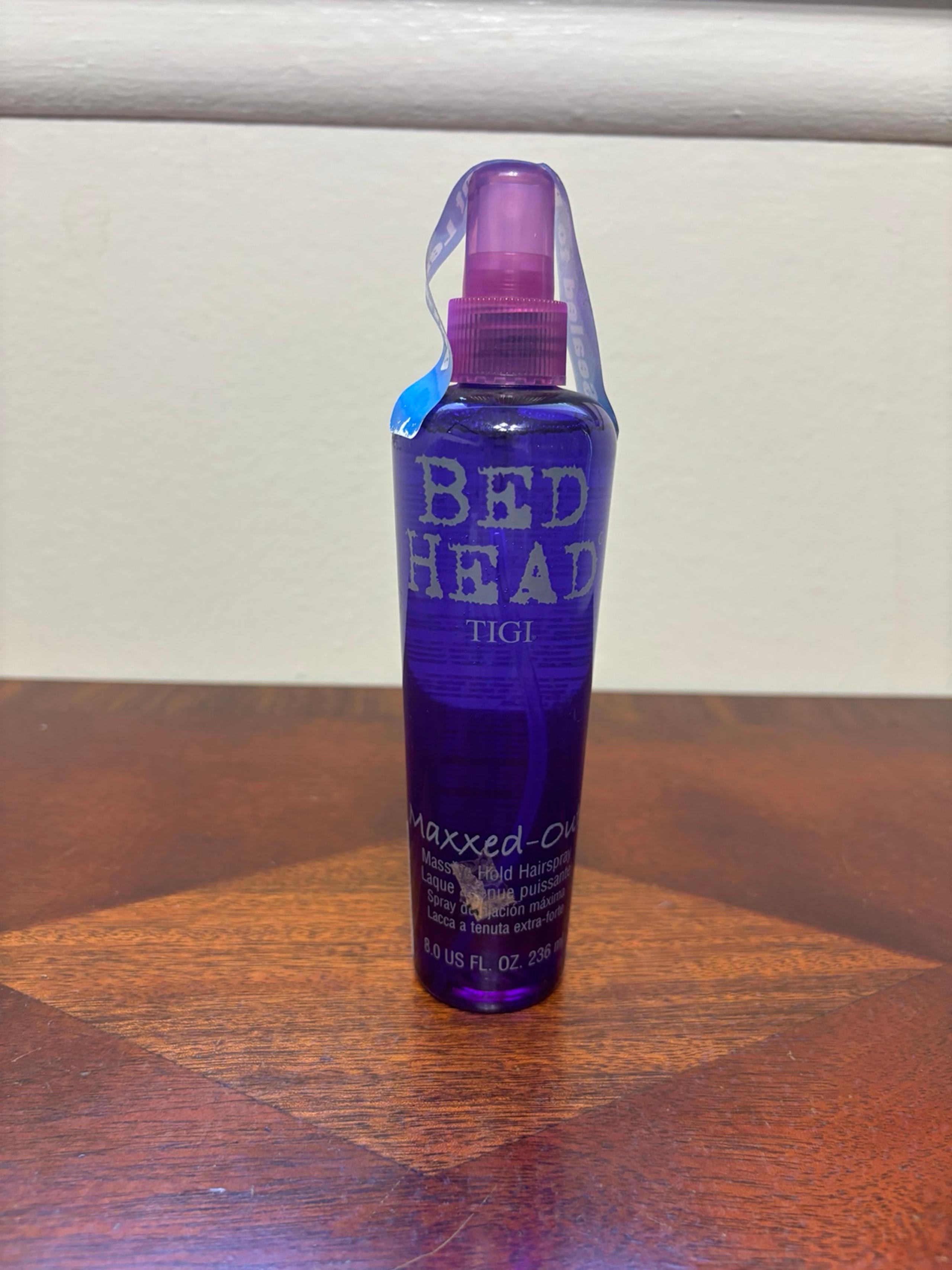 Bed Head TIGI Maxxed Out Massive Hold Hairspray 8 oz NEW HTF NOS Rare