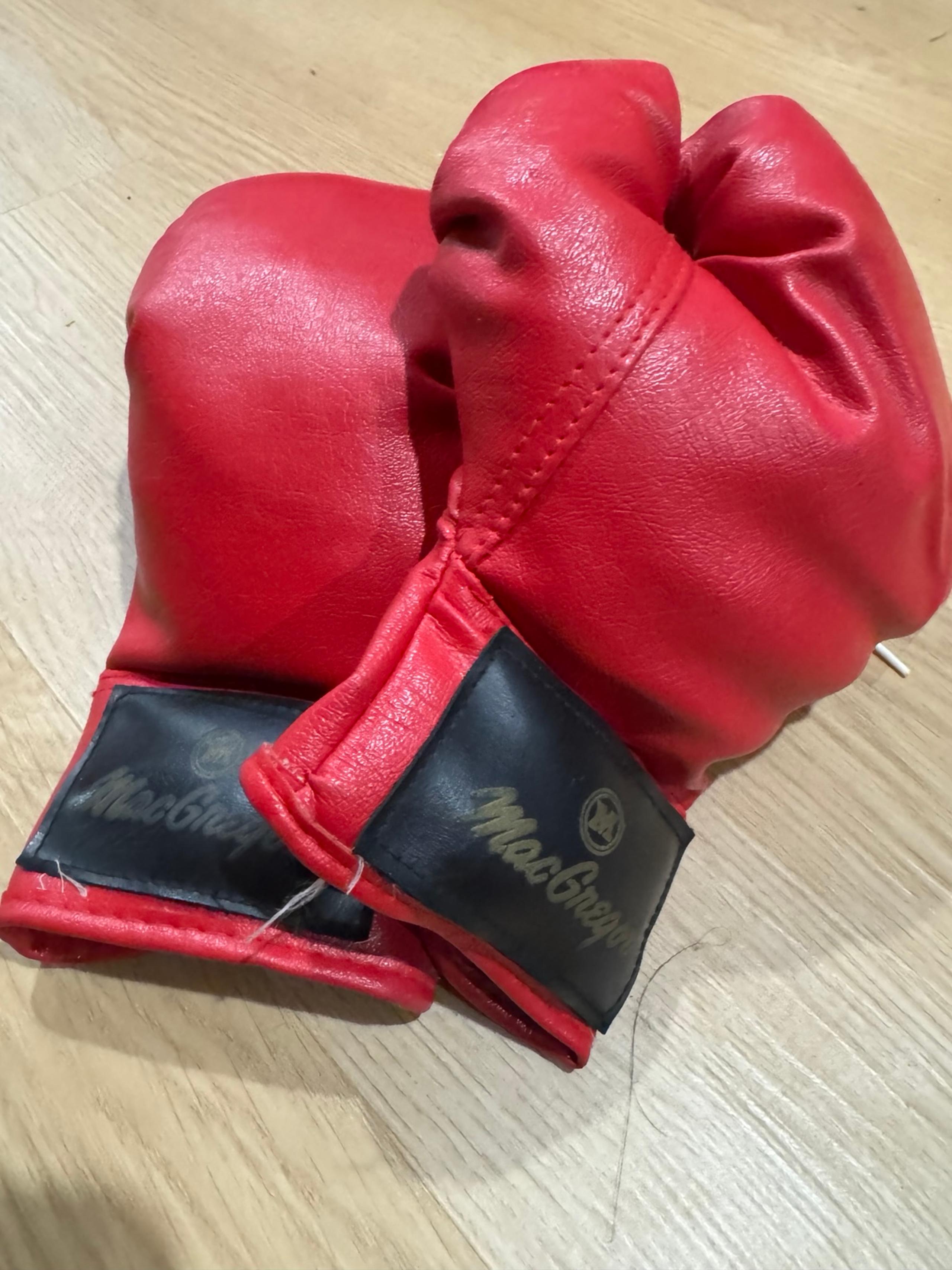 Boxing gloves vintage mcgregor