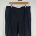 Nina Mclemore Pants 18 Black Trouser Side Zip Quiet Luxury Capsule Minimal Plus