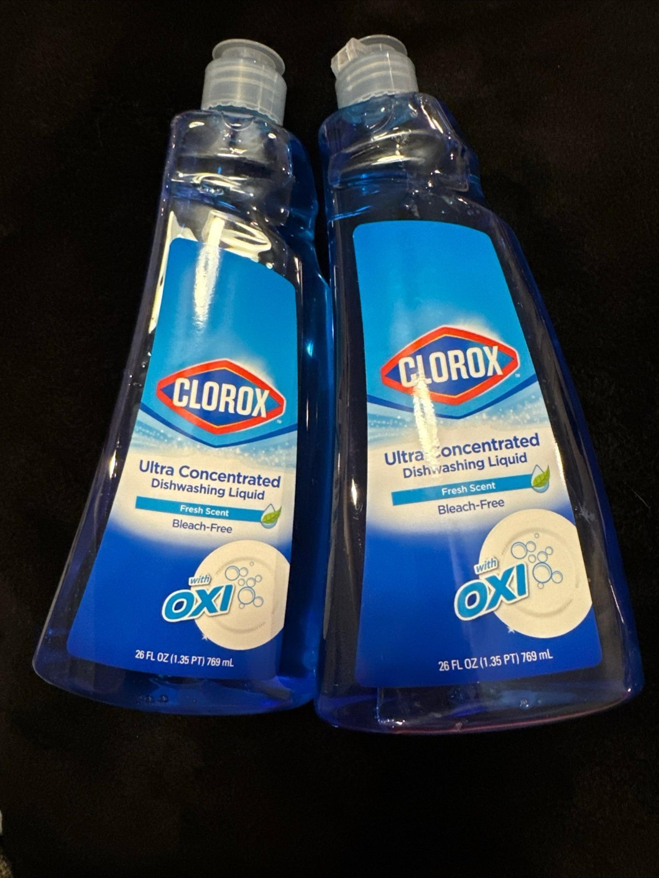 2 Bottles New Look ~ Ultra Concentrated Dishwashing Liquid 26 fl oz Each