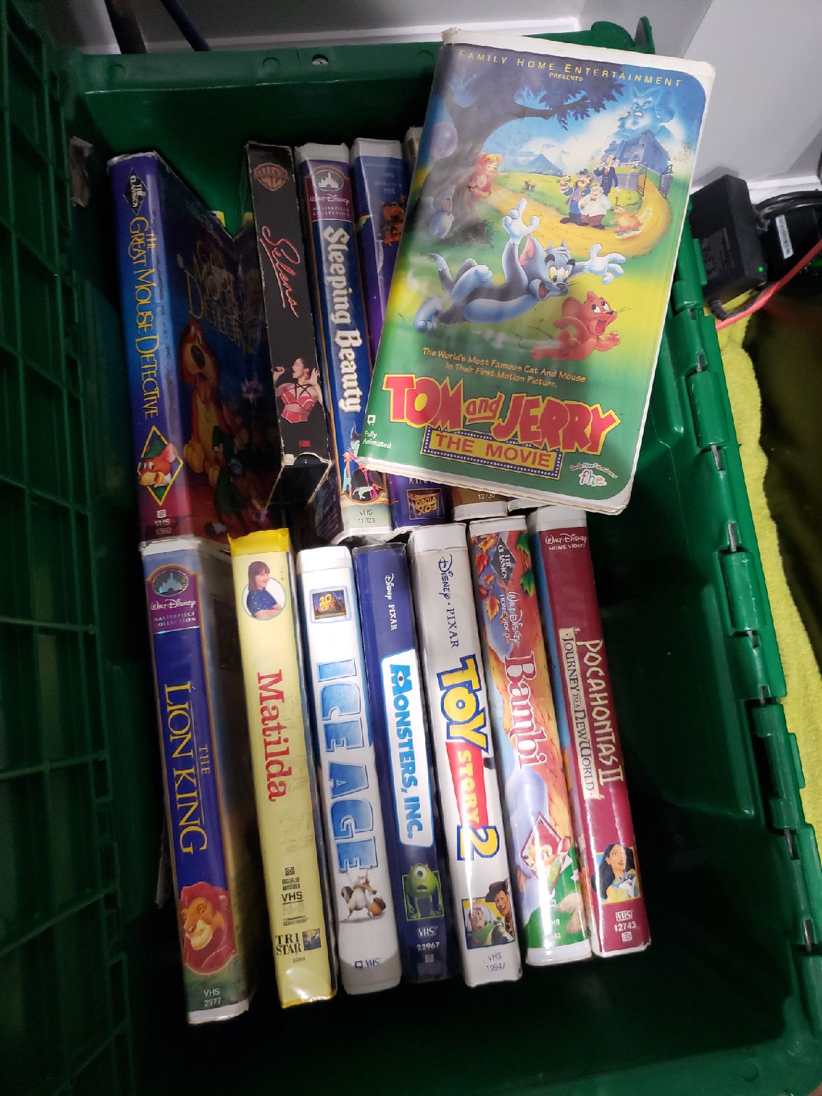 Lot of VHS TAPES