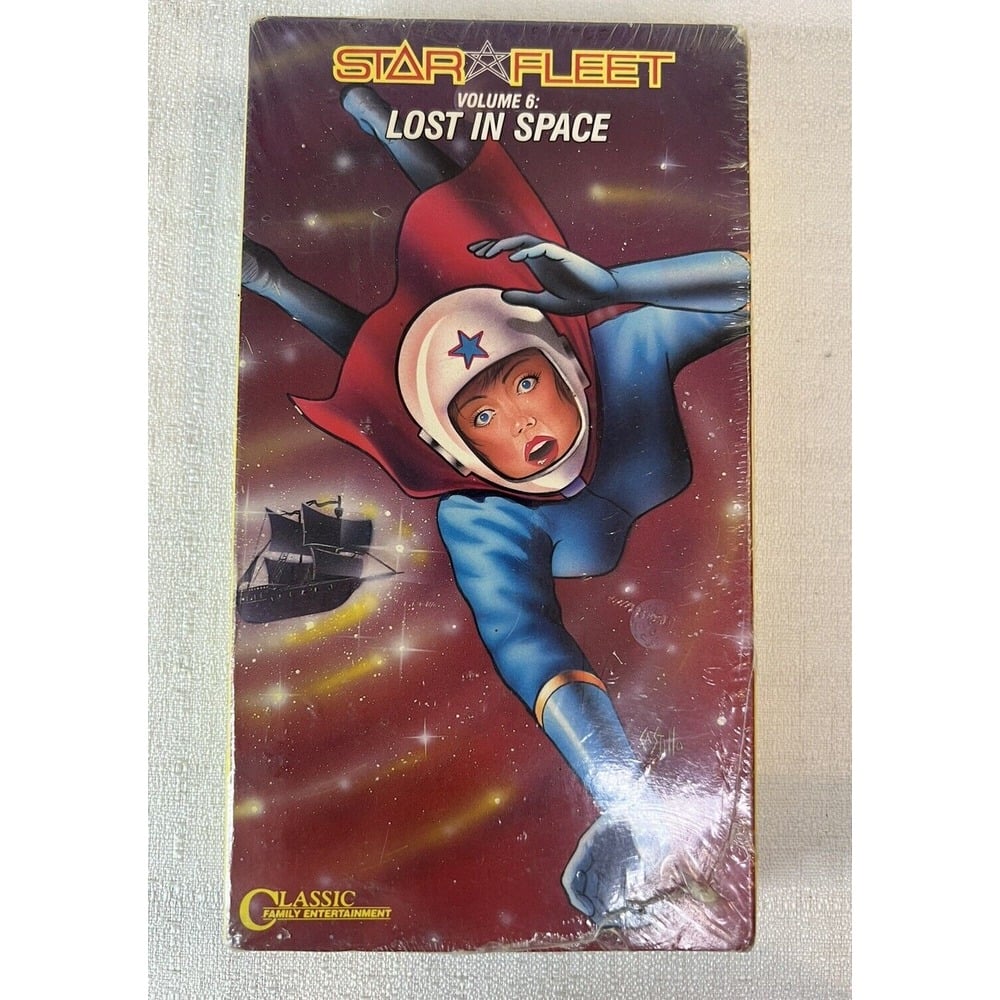 Star Fleet Vol. 6: Lost in Space VHS SciFi 1988 RARE Sealed