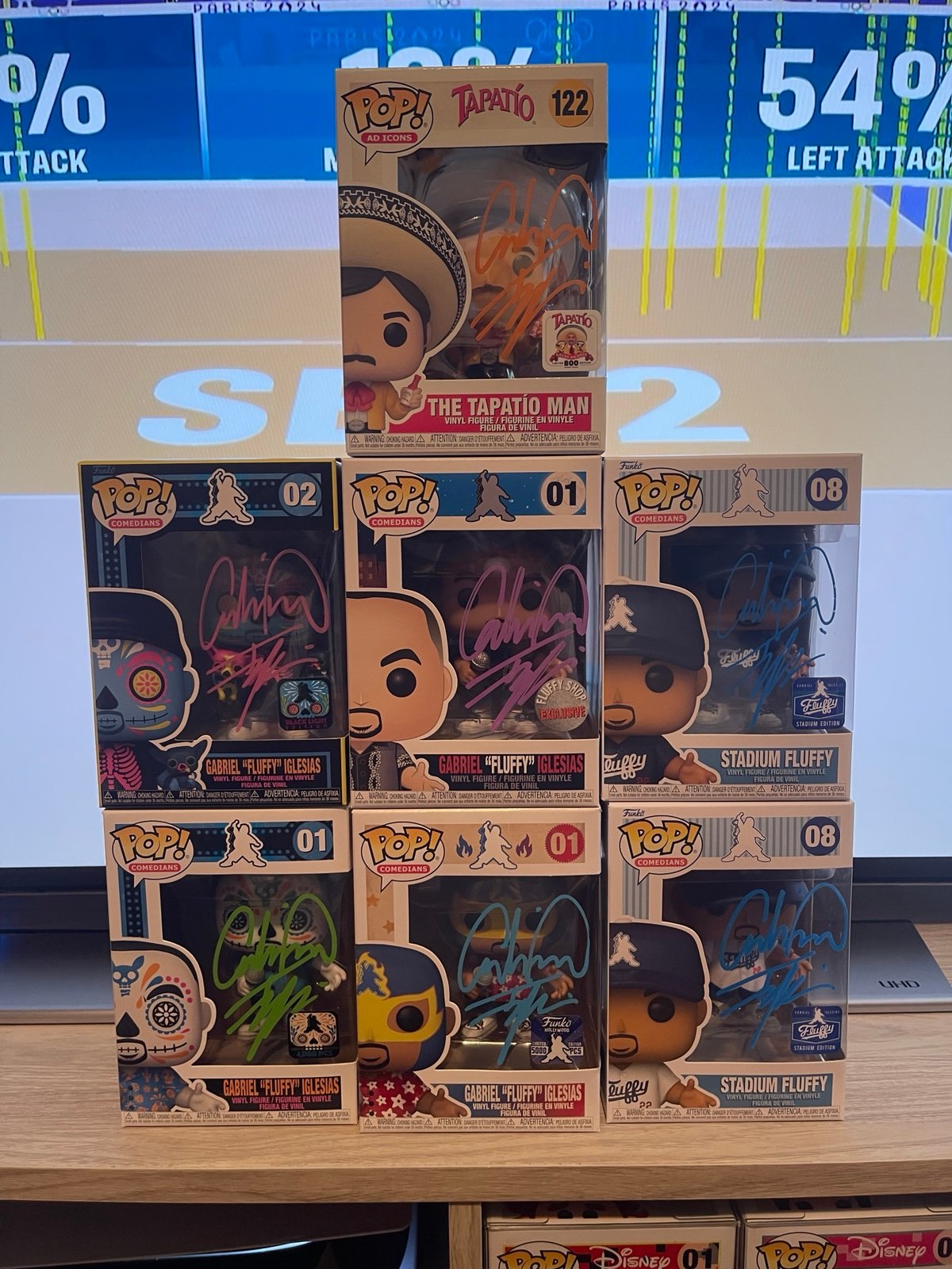 Gabriel Iglesias Funko Set