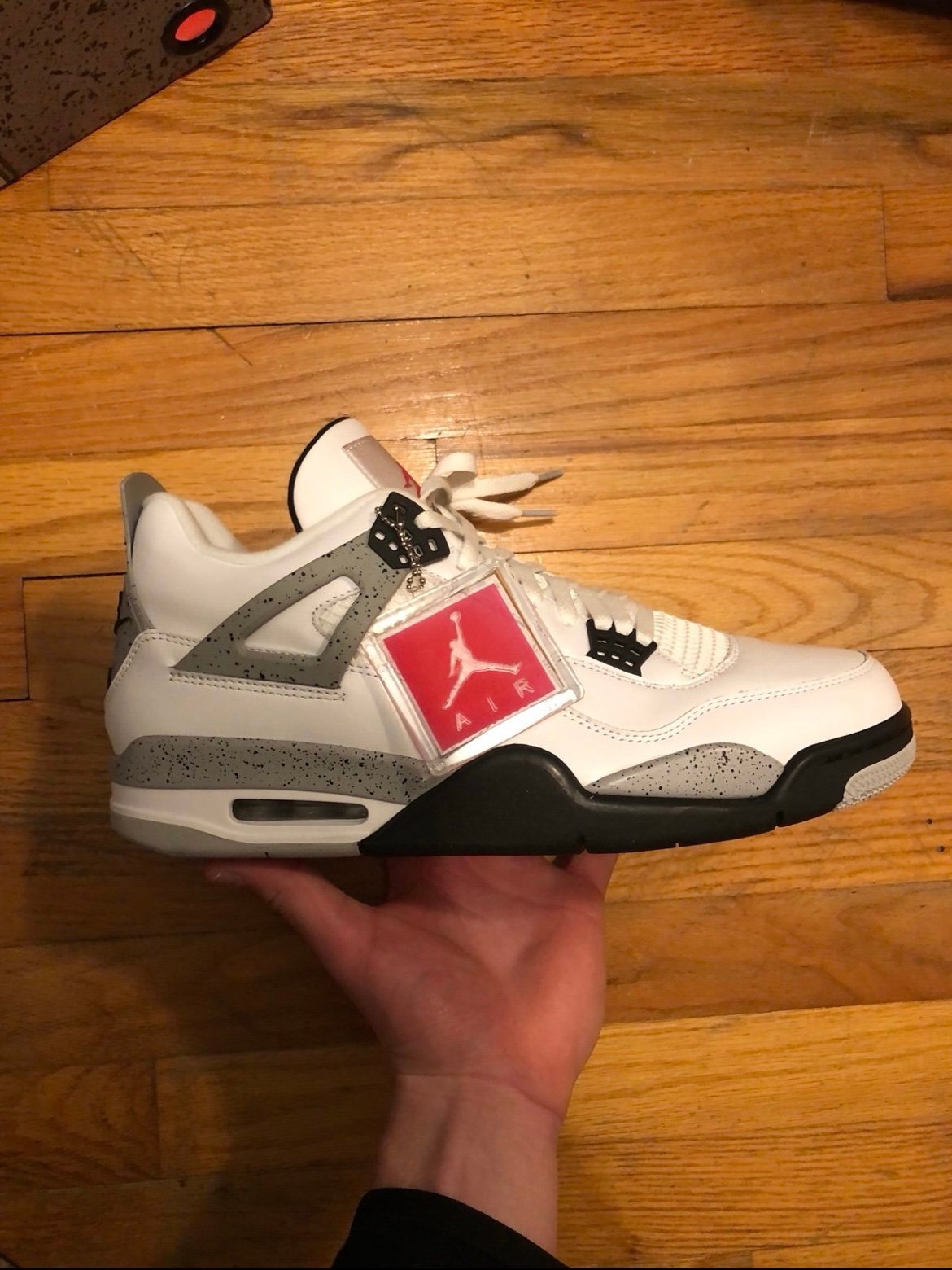 Jordan 4 White Cement